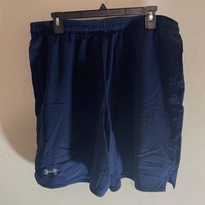 Mens blue under armour shorts